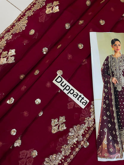 Alizeh Chiffon Embroidered Collection