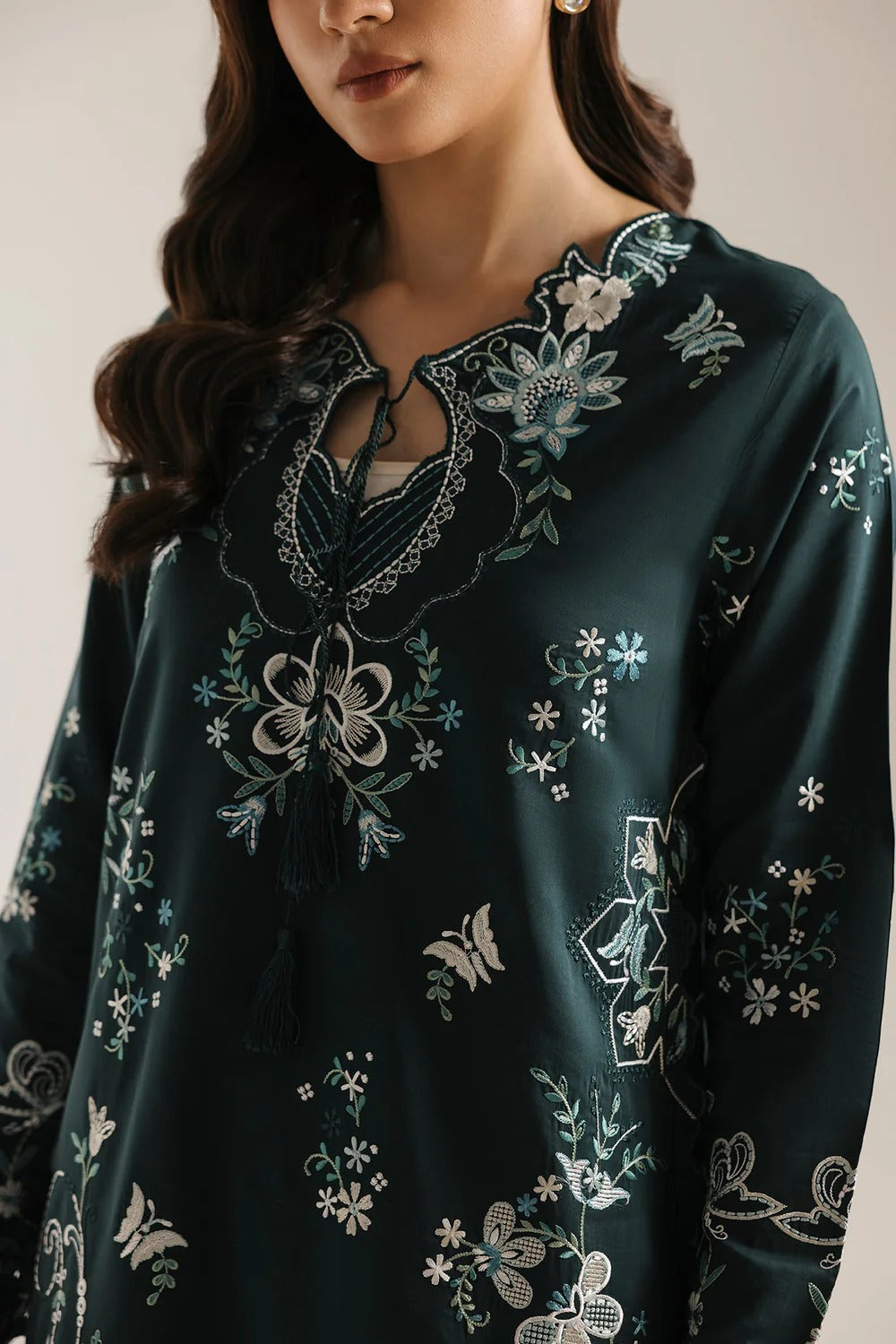 ETHINIC 2 Pcs Silk