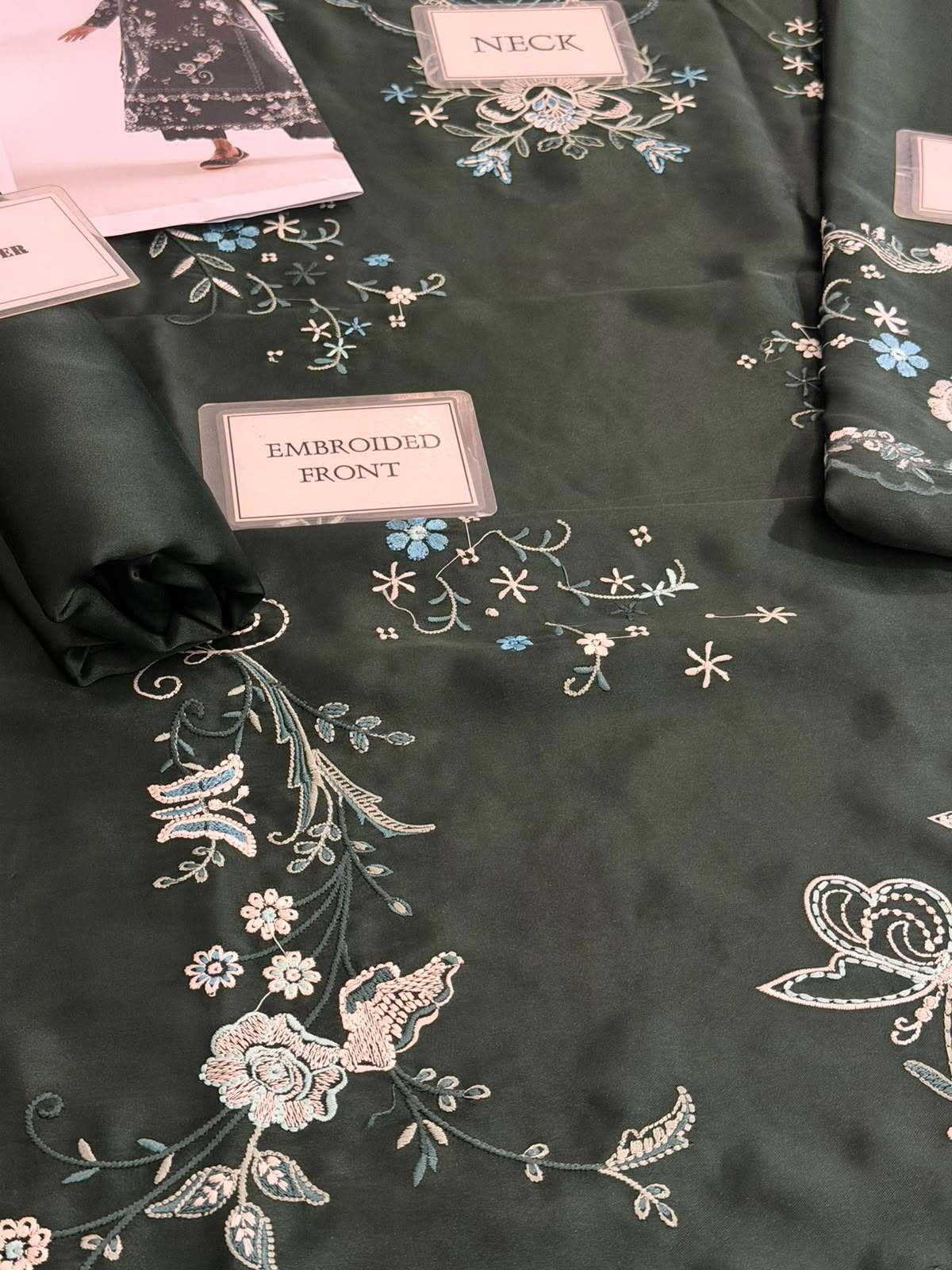 ETHINIC 2 Pcs Silk