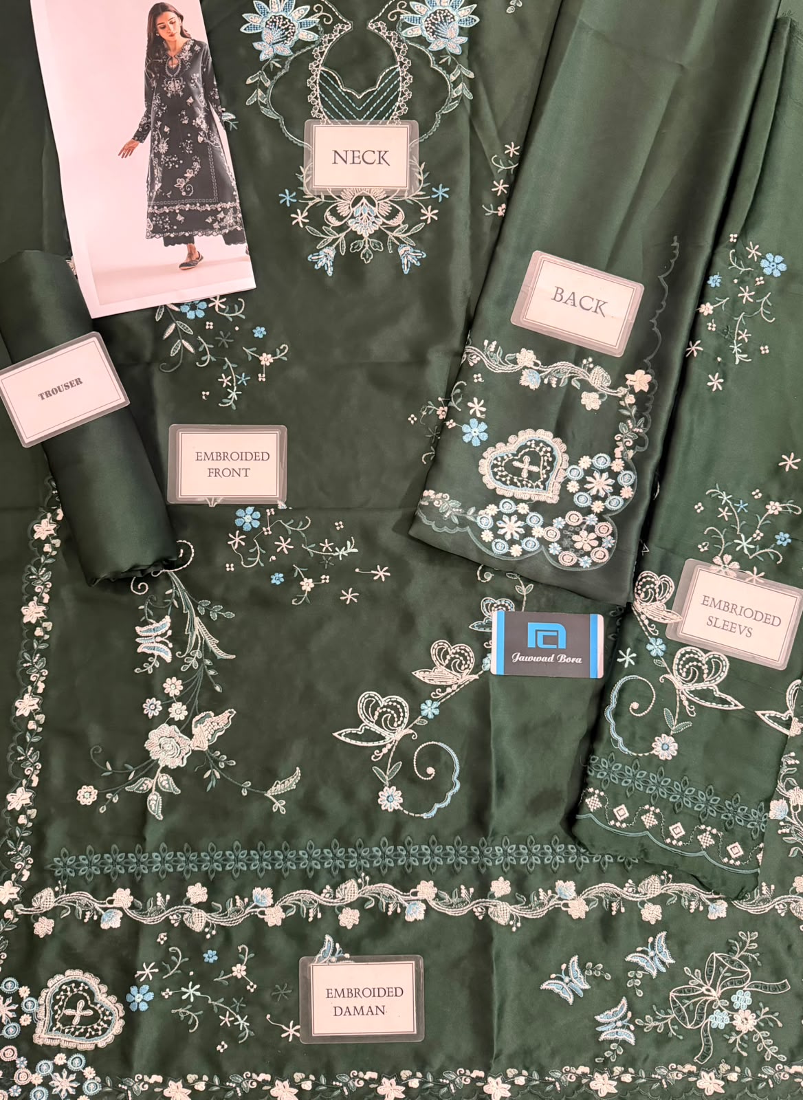 ETHINIC 2 Pcs Silk