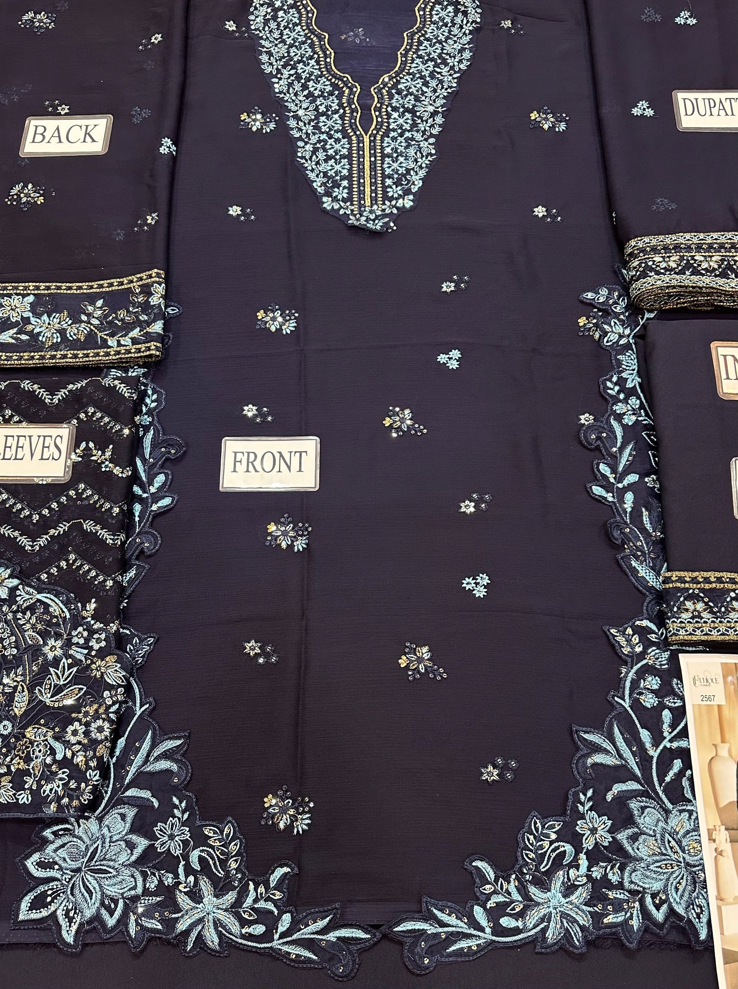 AZURE CHIFFON COLLECTION
