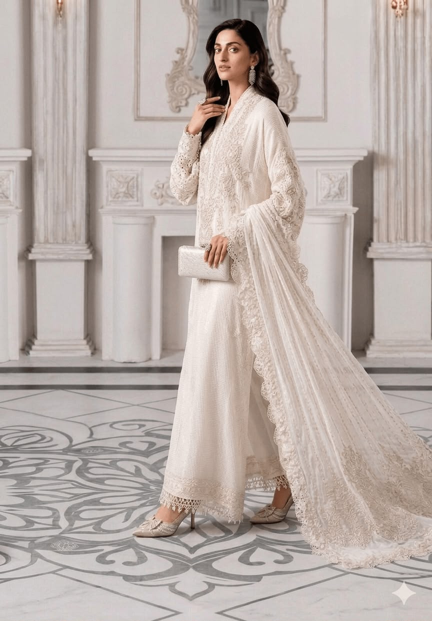 Maria-B Chiffon Embroidered Collection