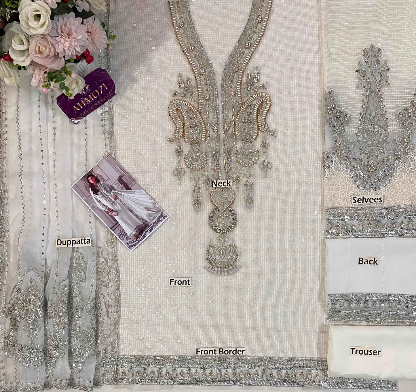 Maria-B Chiffon Embroidered Collection