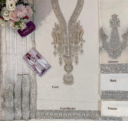 Maria-B Chiffon Embroidered Collection