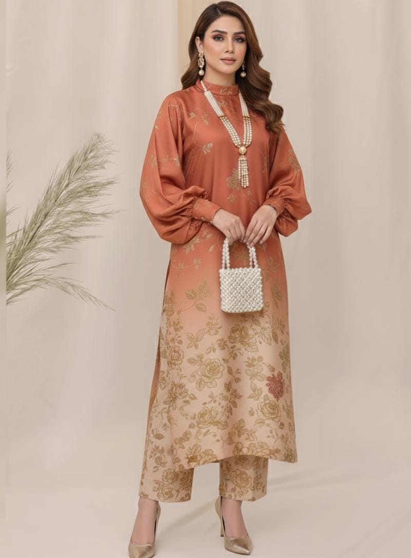 DIGITAL PRINTED SHAMOZ SILK