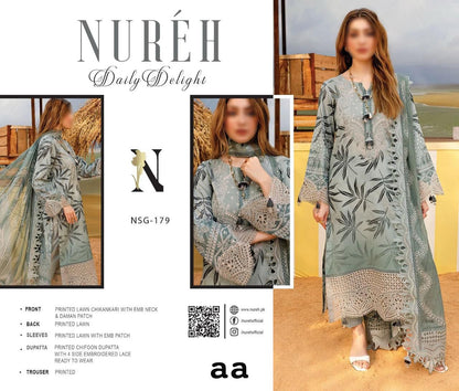 Nureh Lawn Collection 2026