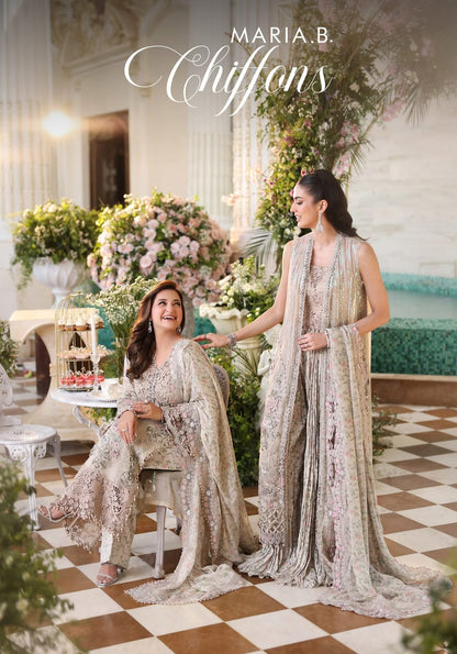 Maria-B Chiffon Embroidered Collection