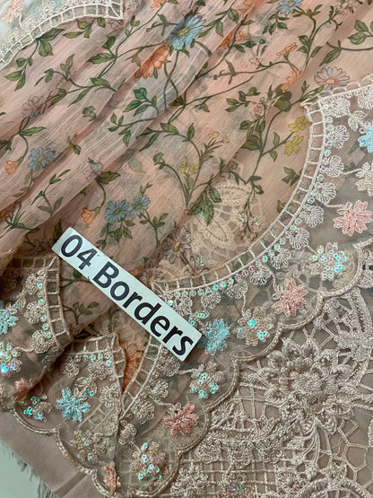 Maria-B Chiffon Embroidered Collection