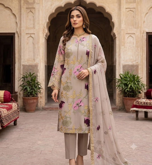 EMBROIDERED BEMBER CHIFFON COLLECTION
