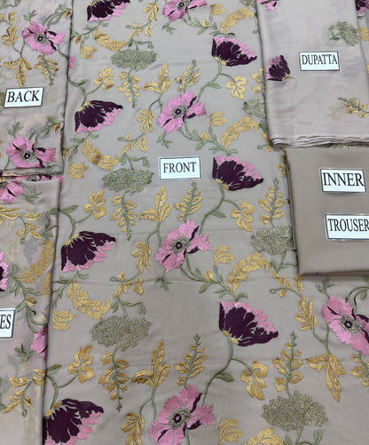 EMBROIDERED BEMBER CHIFFON COLLECTION