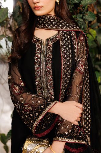 Iznik Chiffon Embroidered Collection