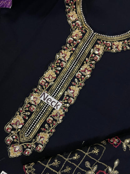 Iznik Chiffon Embroidered Collection