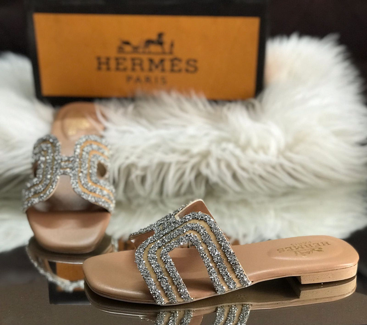 Hermes Slipper