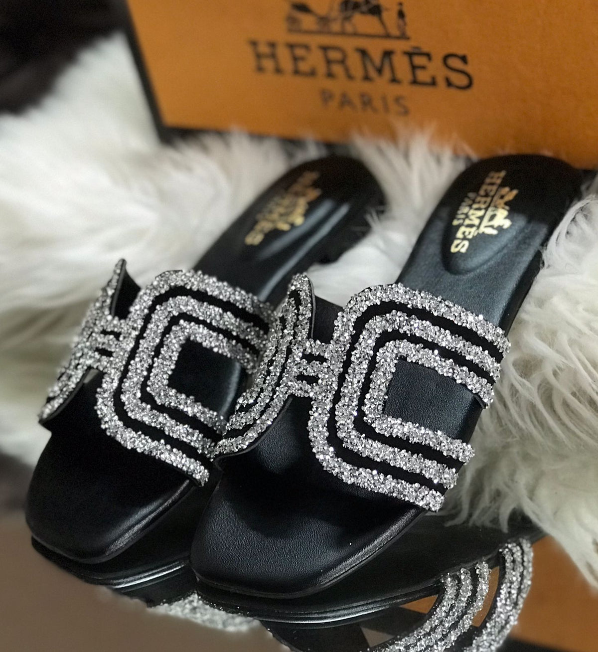 Hermes Slipper