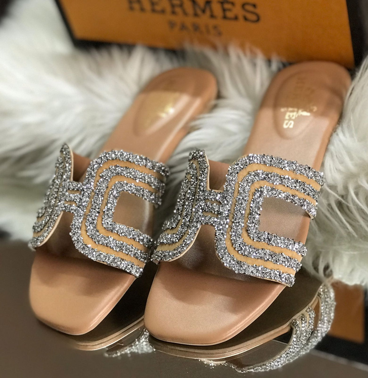 Hermes Slipper