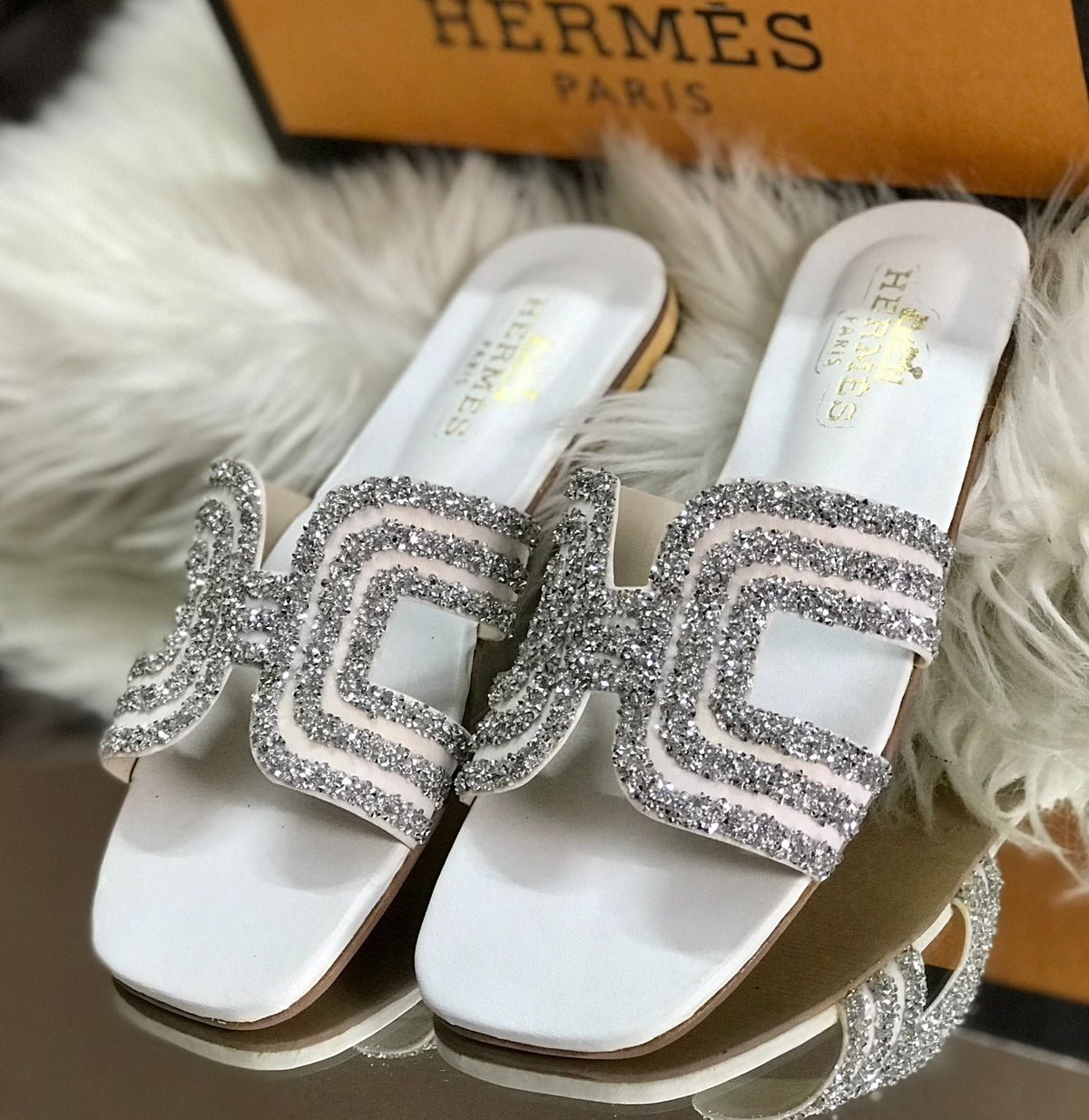 Hermes Slipper