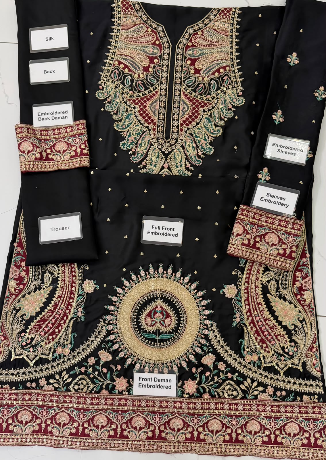 ETHNIC 2 PCS KAFTAN