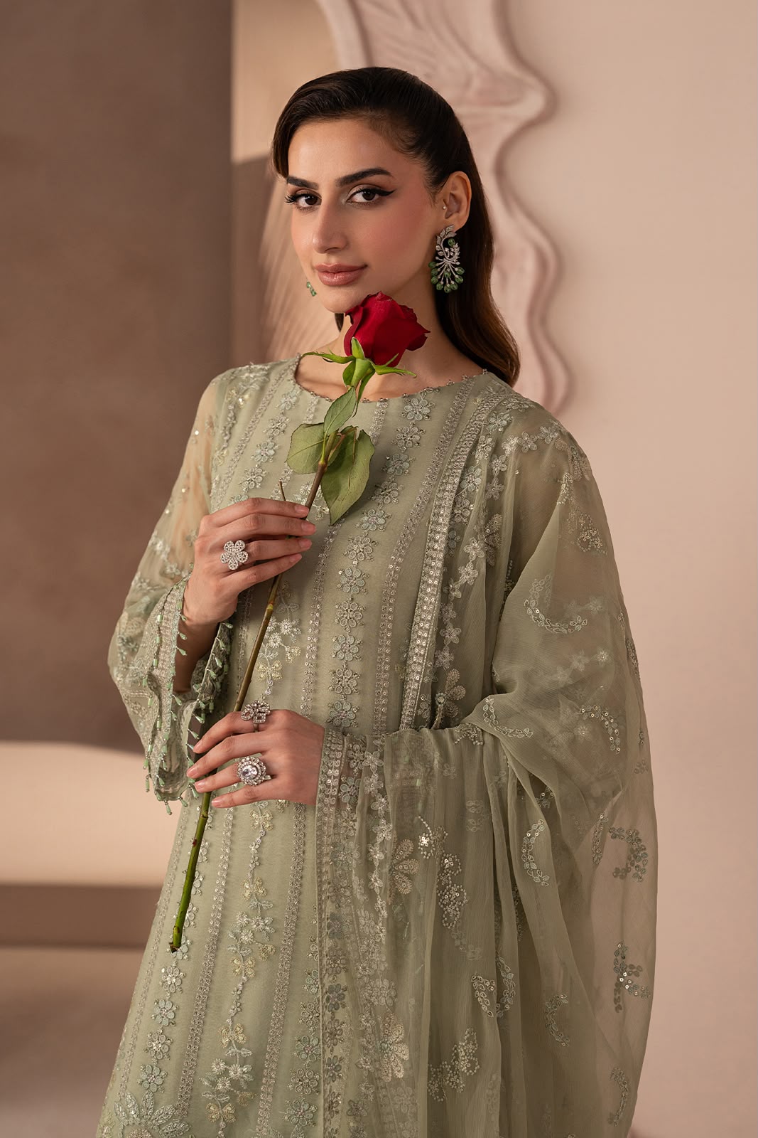 Zarish Atelier LUXURY EMBROIDERED CHIFFON COLLECTION