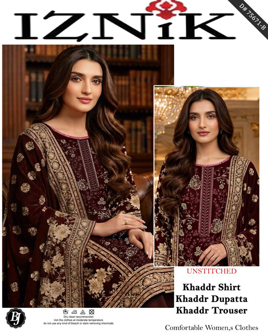 BJ Khaddar With Khaddar Dupatta