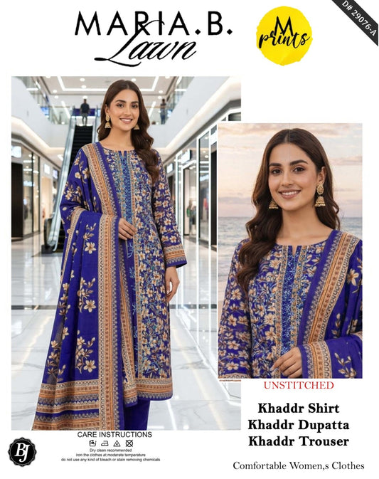 BJ Khaddar With Khaddar Dupatta