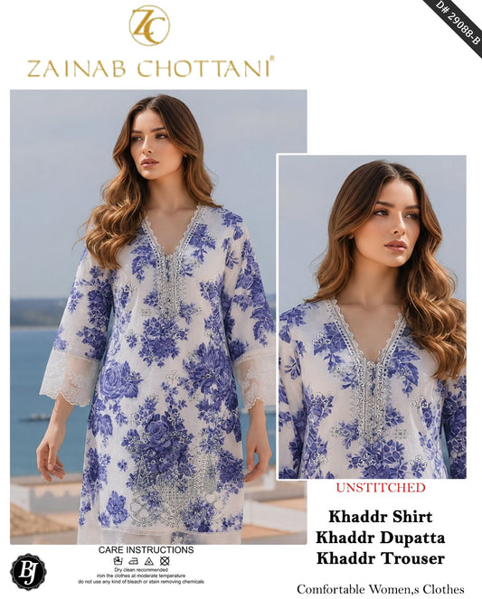 BJ Khaddar With Khaddar Dupatta