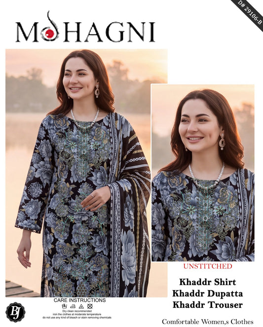 BJ Khaddar With Khaddar Dupatta