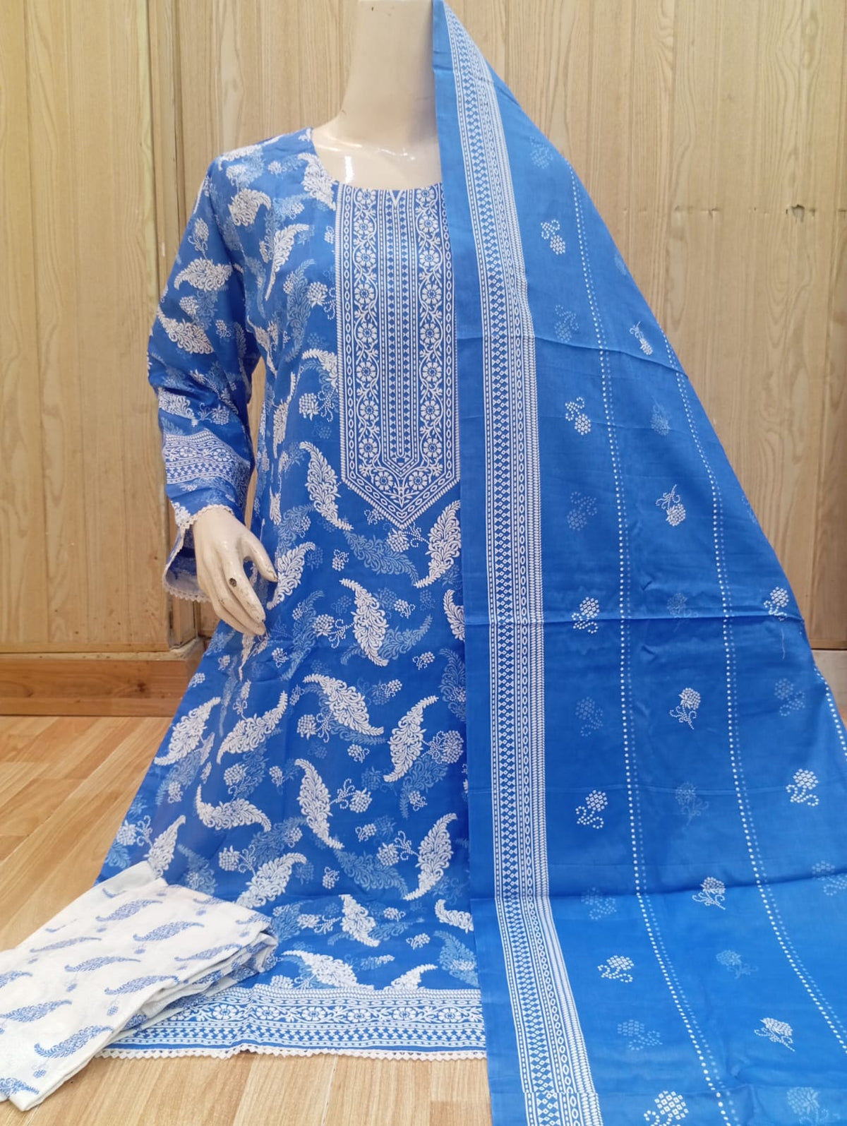 Bin Saeed 3 Pcs Suit Print