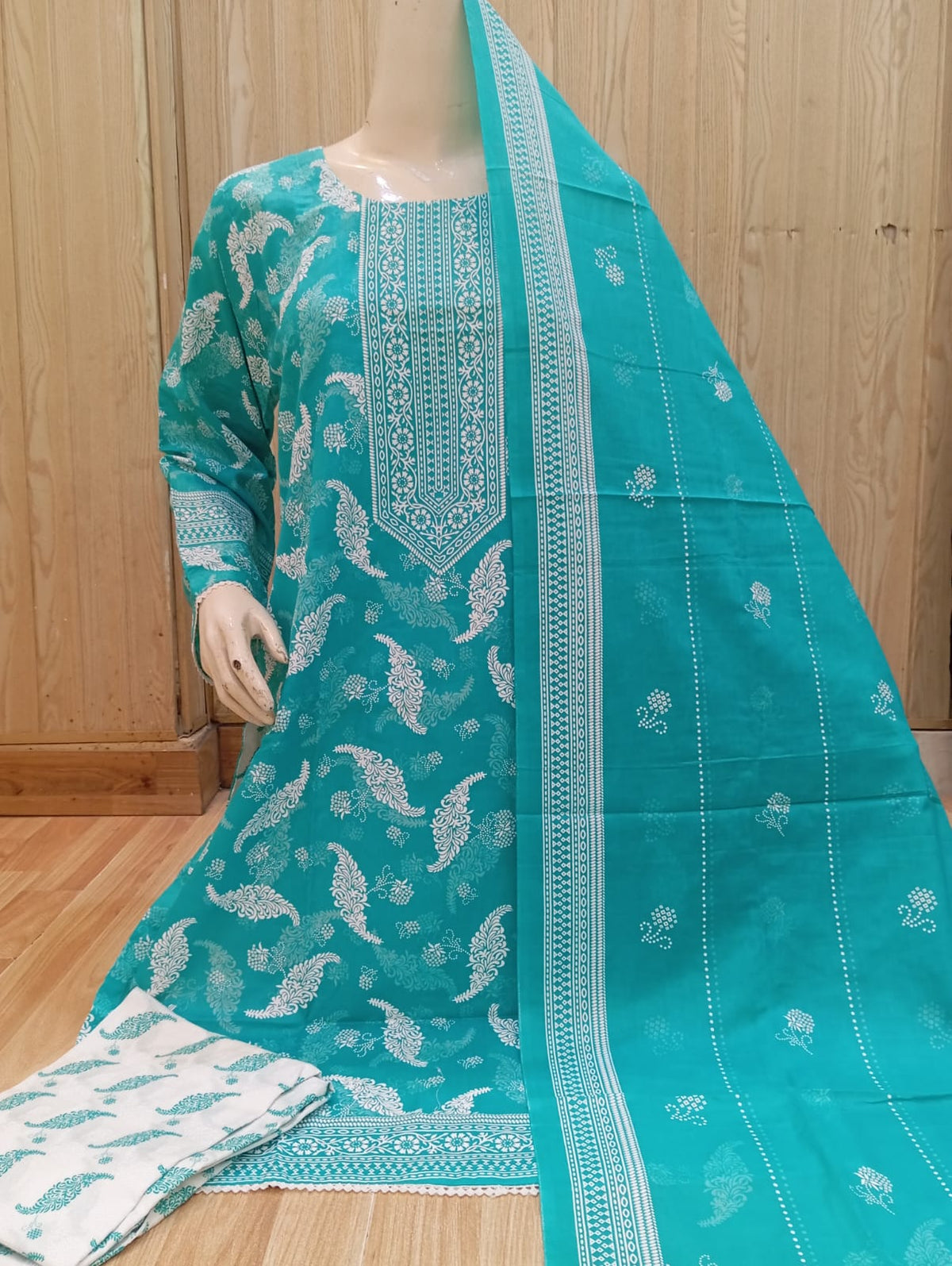 Bin Saeed 3 Pcs Suit Print