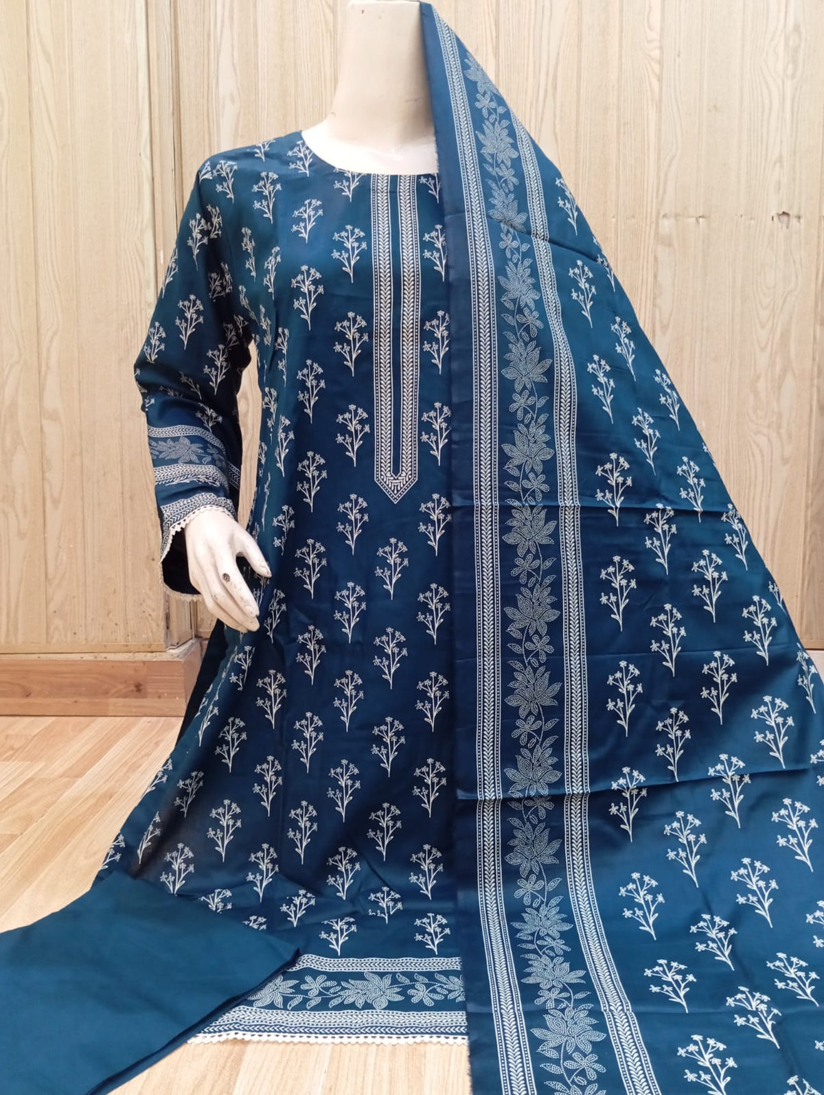 Bin Saeed 3 Pcs Suit Print