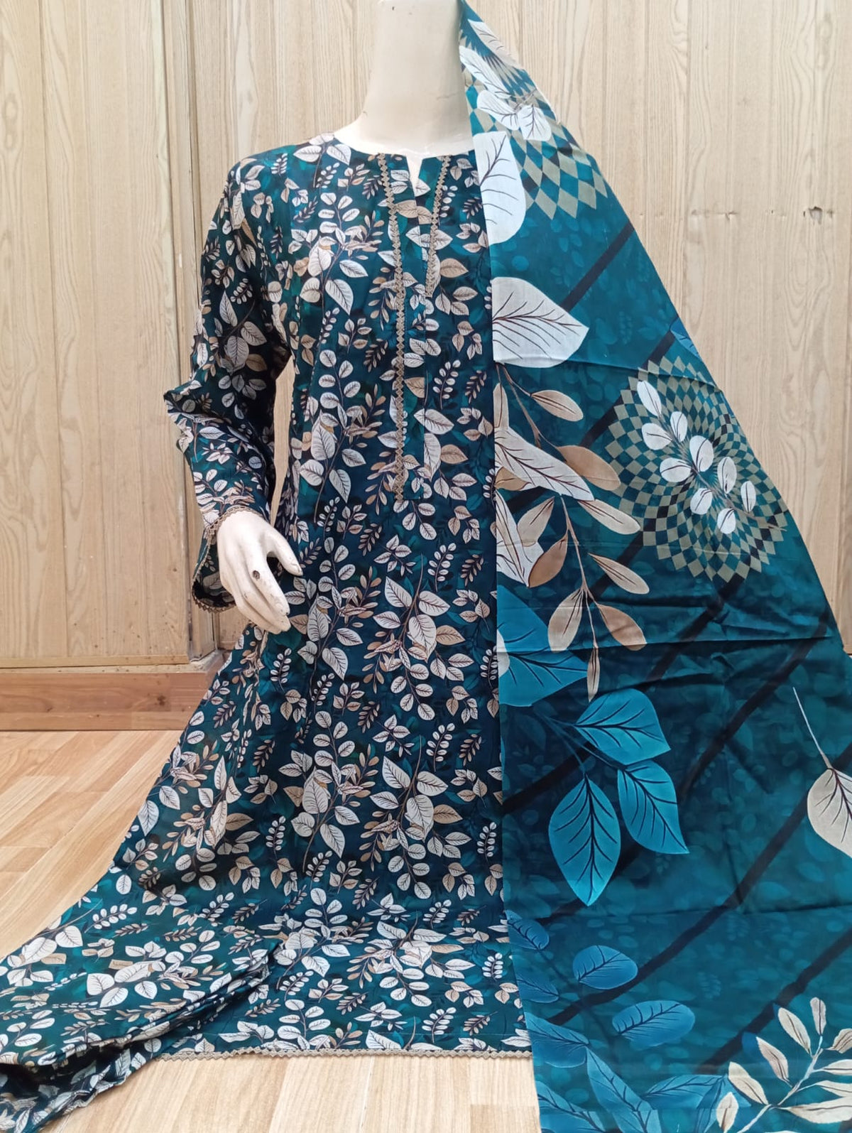 Bin Saeed 3 Pcs Suit Print