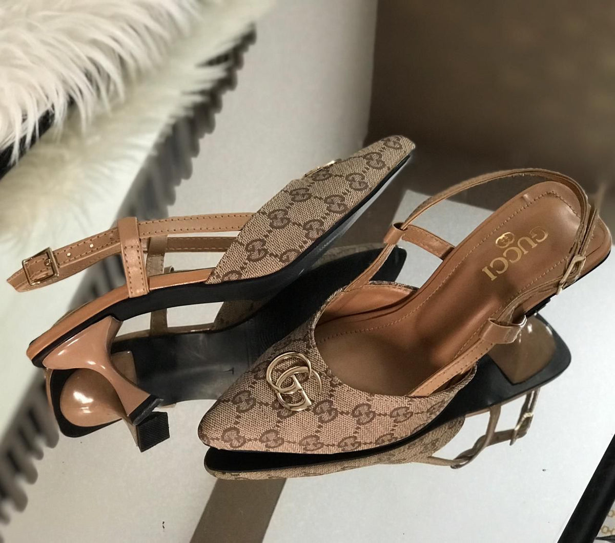 Gucci Floral heel