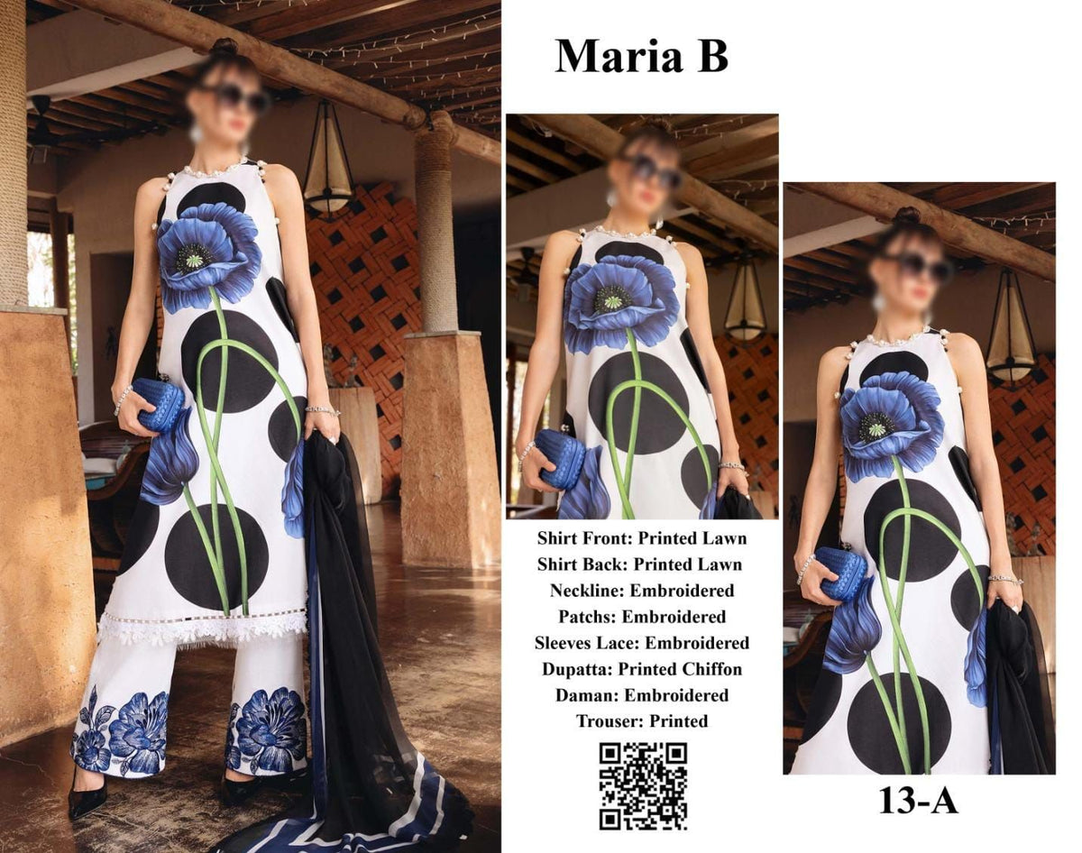 MARIA-B M PRINTS Lawn Collection