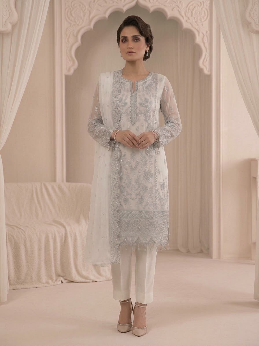NAQSH EMBROIDERED CHIFFON COLLECTION