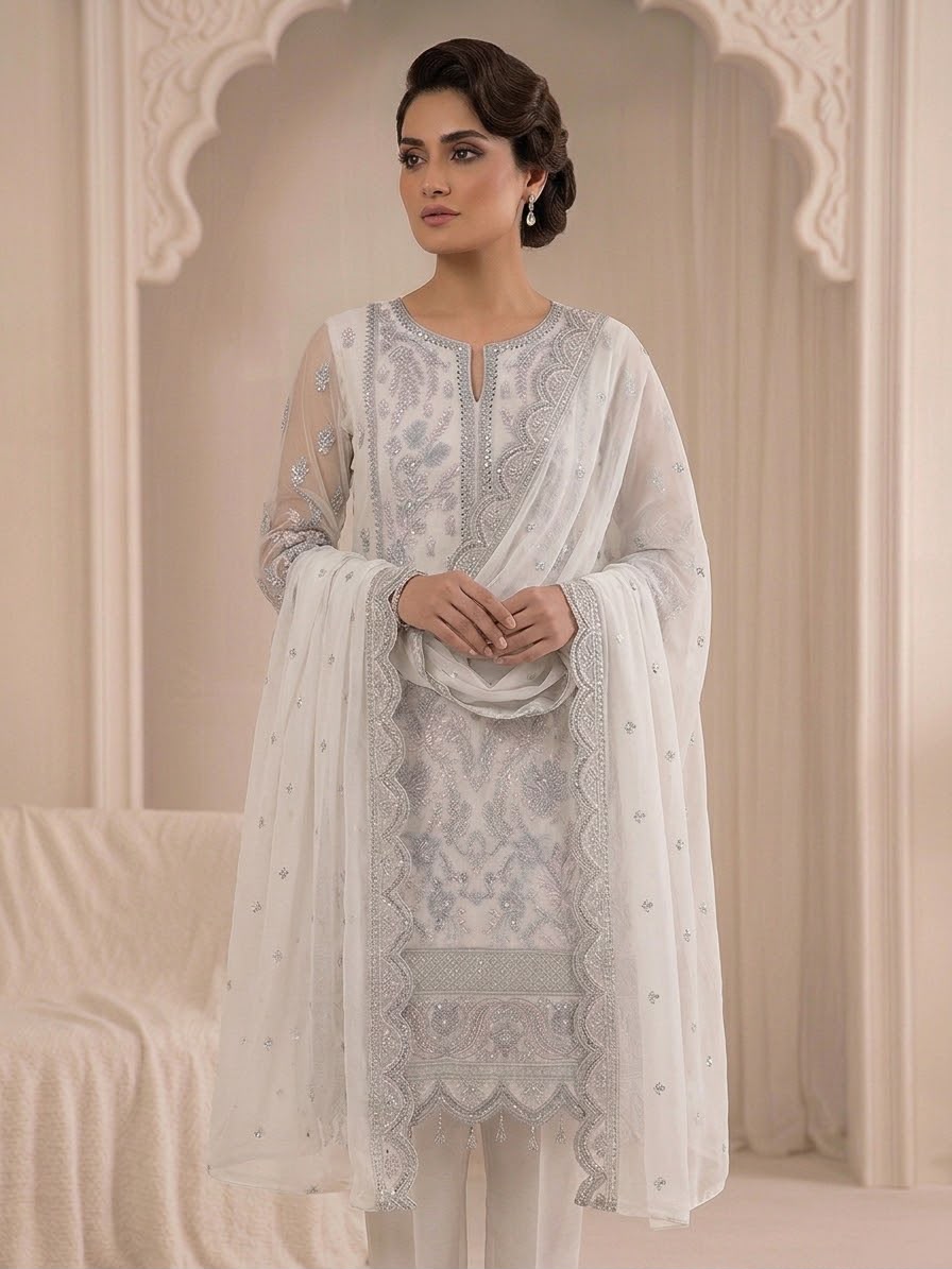 NAQSH EMBROIDERED CHIFFON COLLECTION