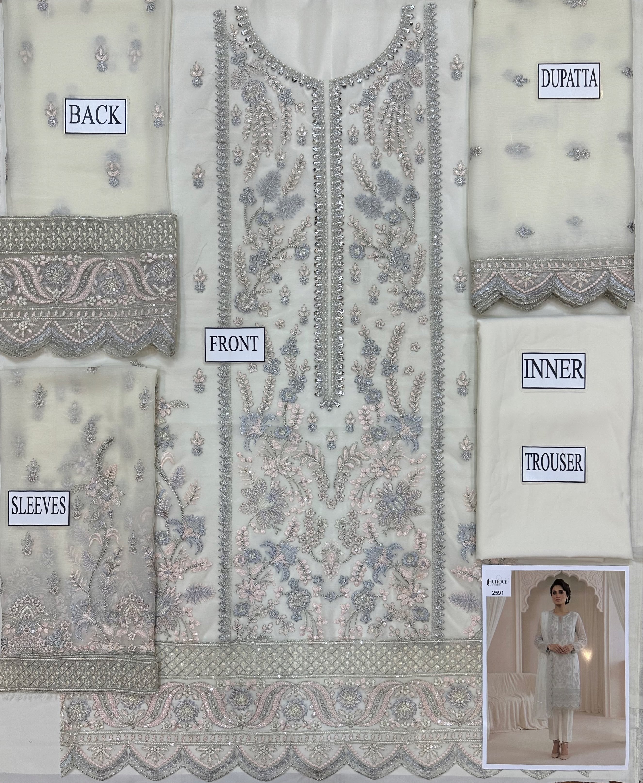 NAQSH EMBROIDERED CHIFFON COLLECTION