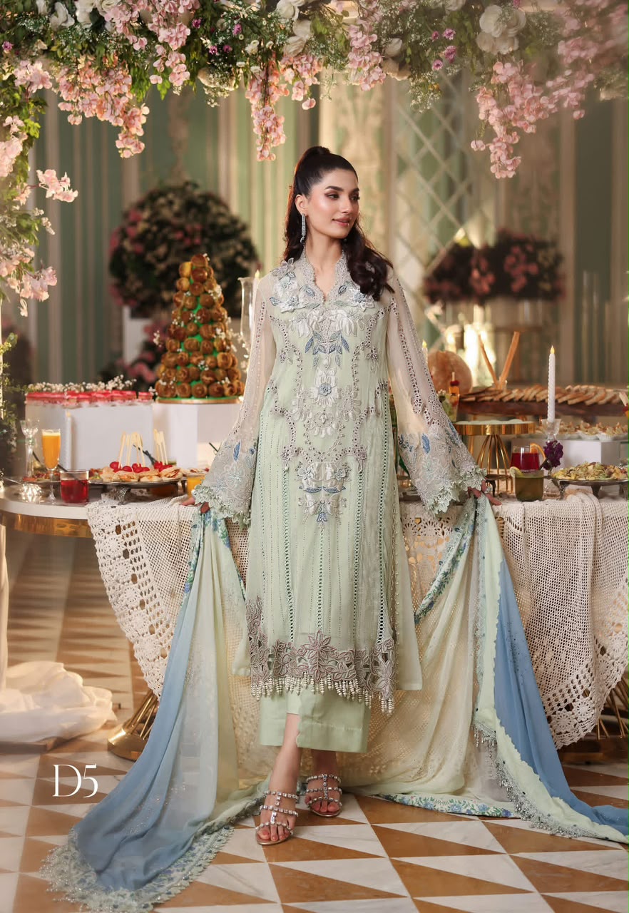 Maria-B Chiffon Embroidered Collection