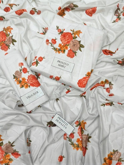 DIGITAL PRINTED SILK 3 Pcs