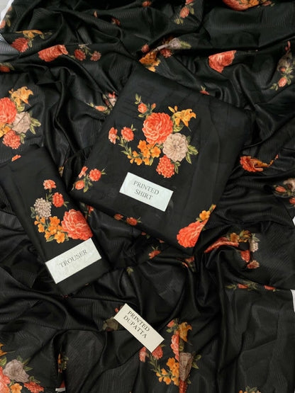 DIGITAL PRINTED SILK 3 Pcs