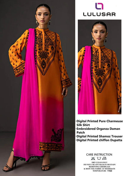 DIGITAL PRINTED SILK 3 Pcs