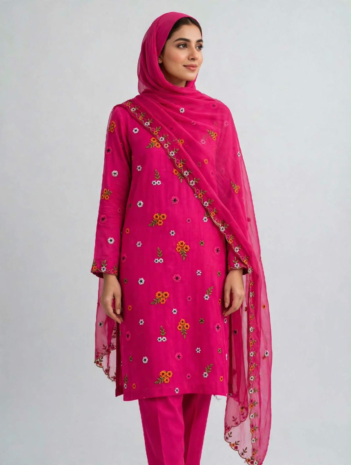 Indian Lawn Suit