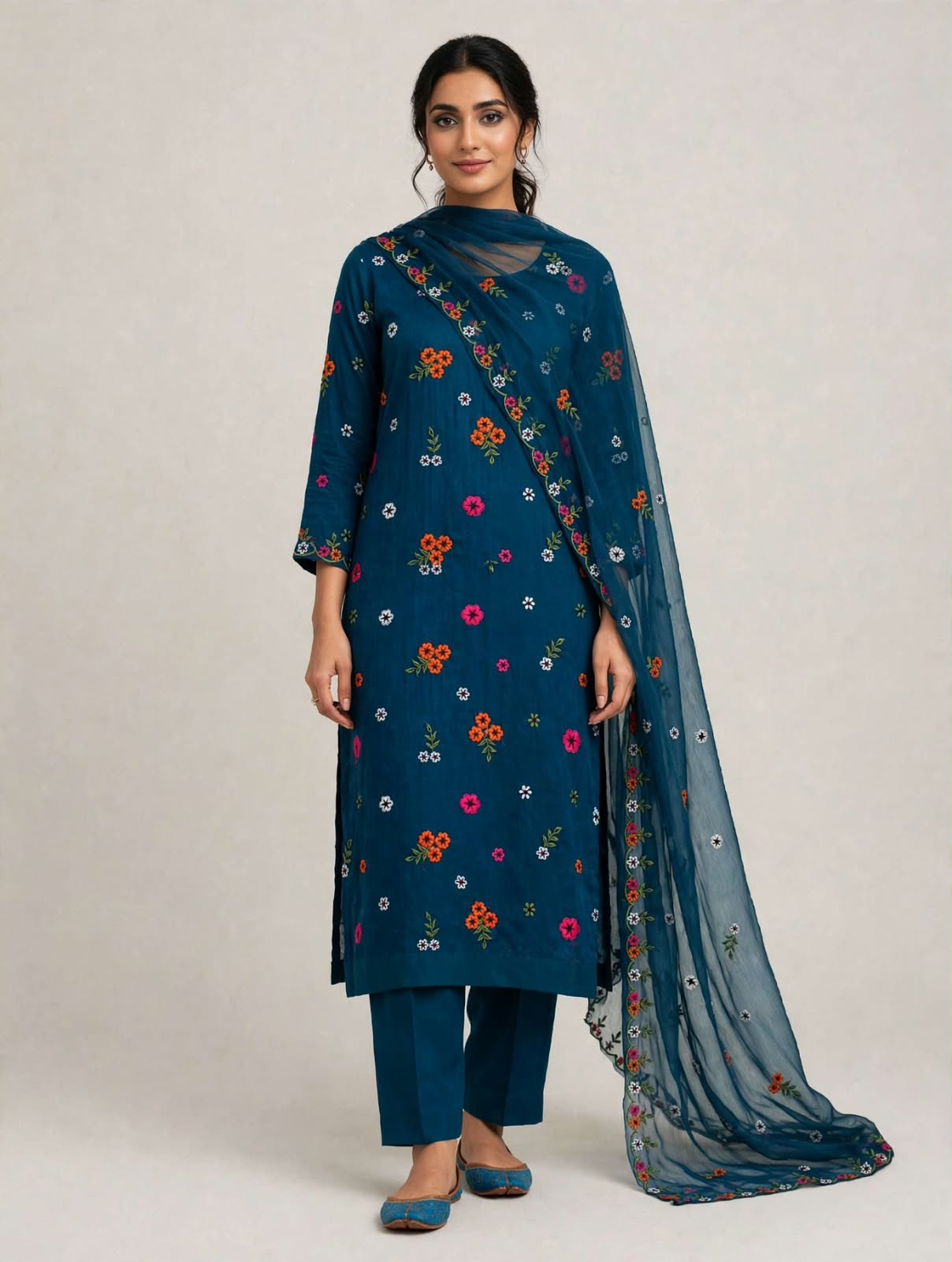 Indian Lawn Suit