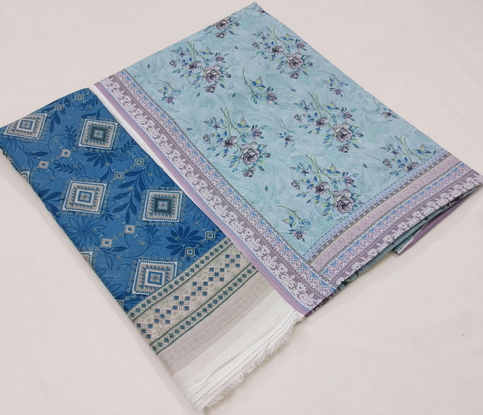 SHIRT DUPATTA* 2 PCS MIX N MATCH