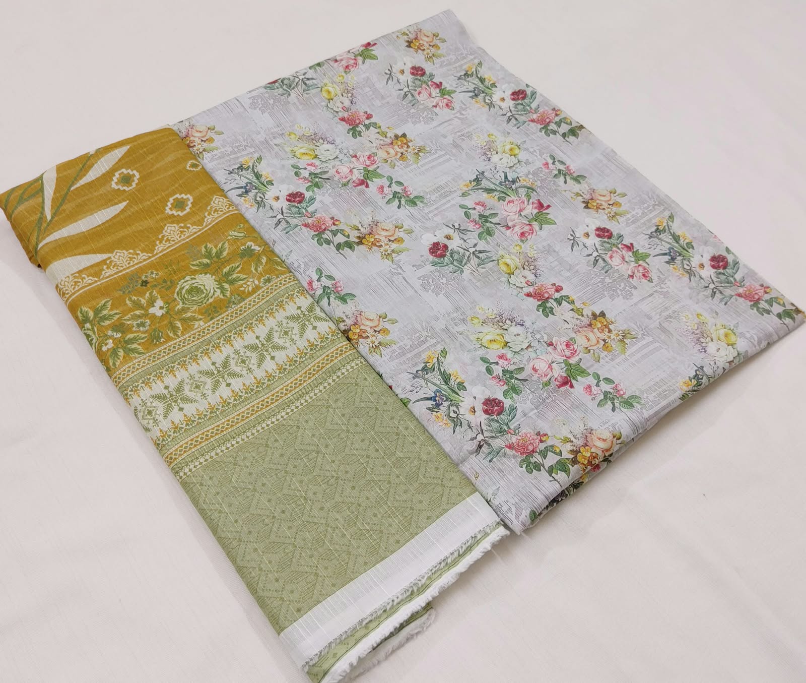 SHIRT DUPATTA* 2 PCS MIX N MATCH