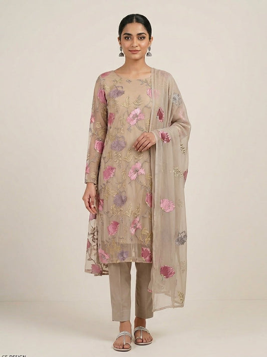 EMBROIDERED BEMBER CHIFFON COLLECTION