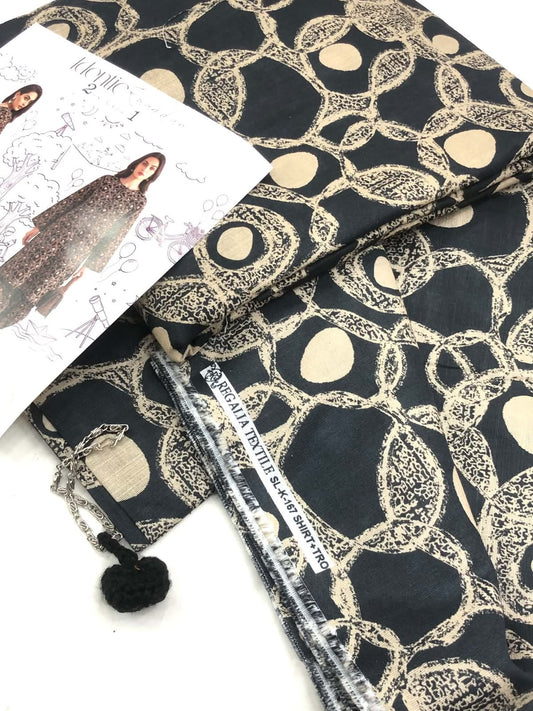 Identic Khaddar 2 Pcs
