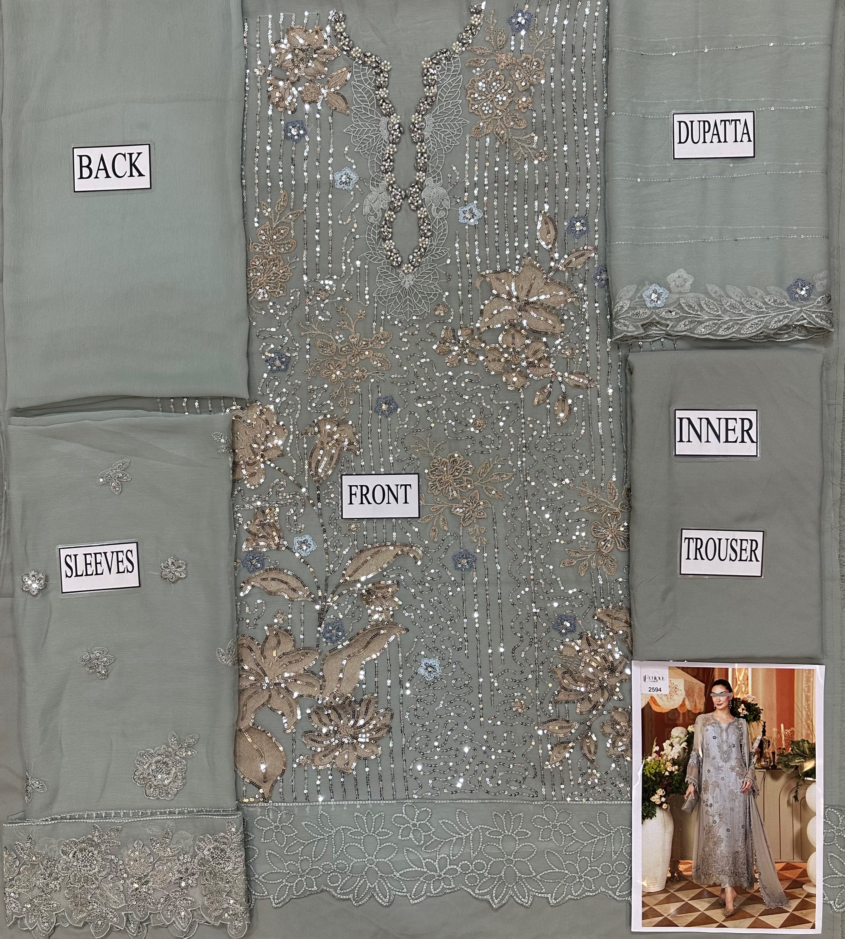 MARIA-B EMBROIDERED CHIFFON COLLECTION