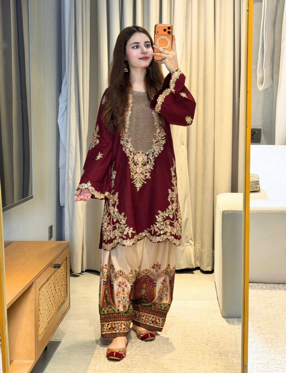 ETHNIC  SILK 2 PCS COLLECTION