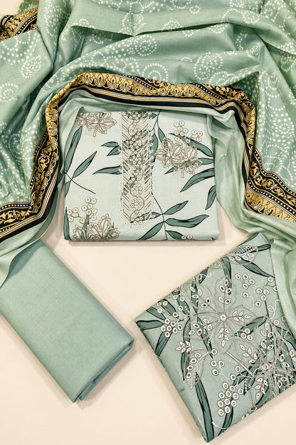 EMBROIDED LAWN 3 PCS LAWN PRINT