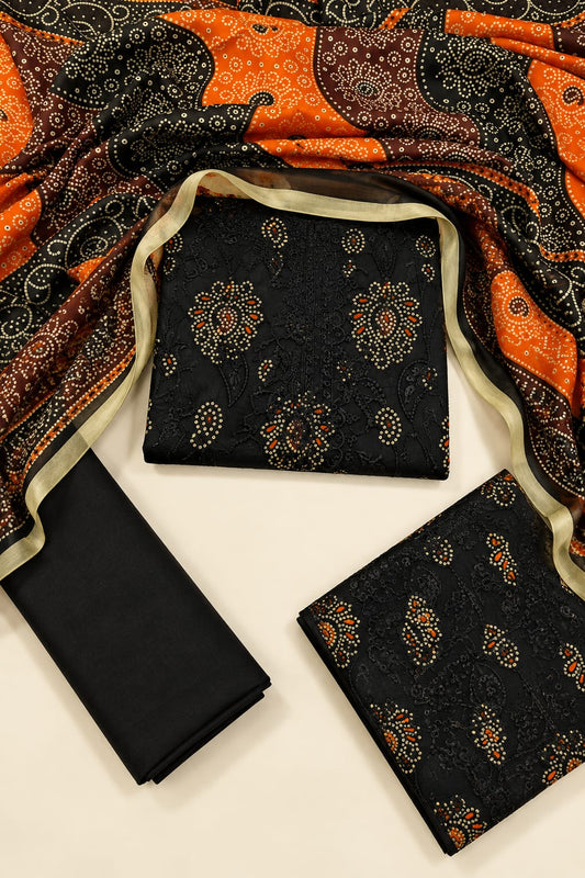EMBROIDED LAWN 3 PCS LAWN PRINT