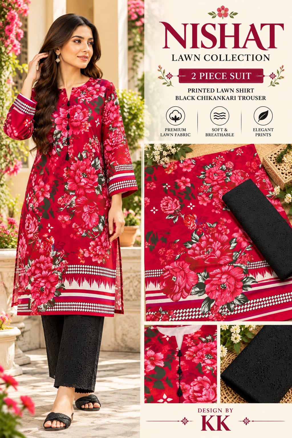 NISHAT LAWN PRINTS
